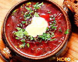 Борщ без мяса