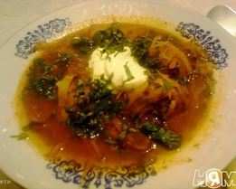 Борщ диетический