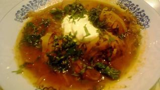 Борщ диетический