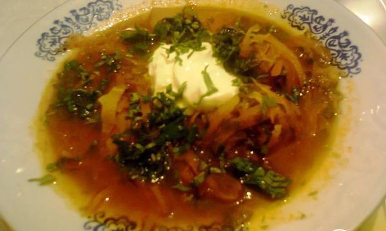 Рецепт борща диетического