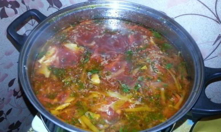 Рецепт борща домашнего