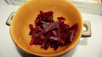 борщ из запеченной свеклы