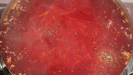 борщ холодный