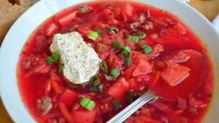 Борщ классический с говядиной