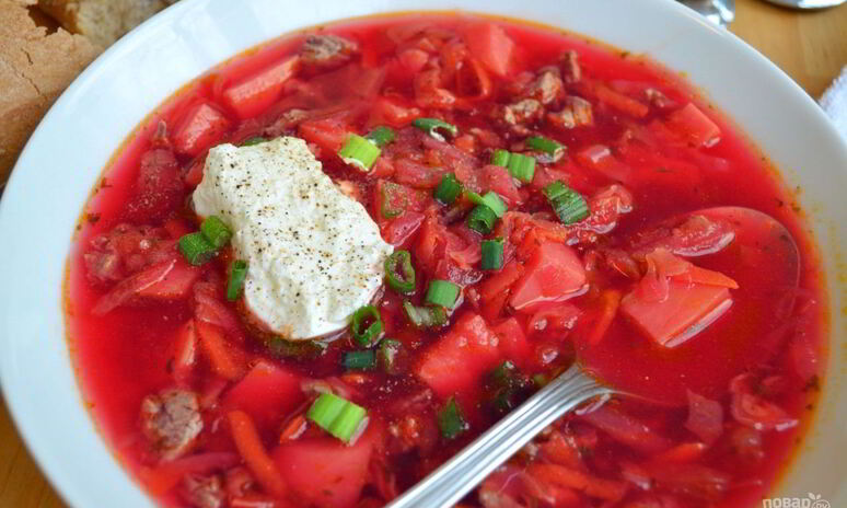 Рецепт борща классического с говядиной