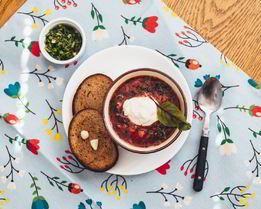 Борщ летний