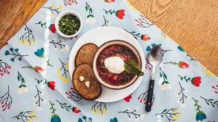 Борщ летний