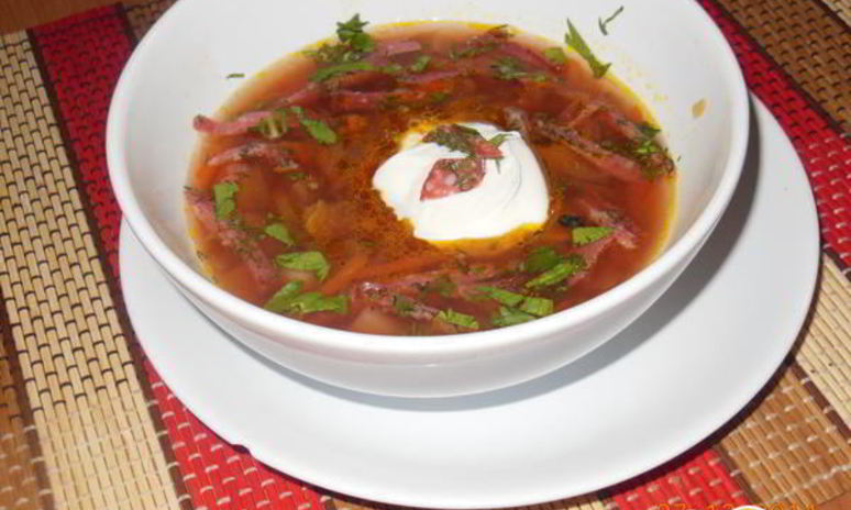 Рецепт борща по-галицки