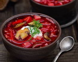 Борщ по-купечески