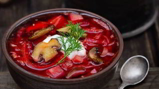 Борщ по-купечески