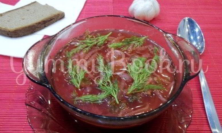 Рецепт борща по-украински