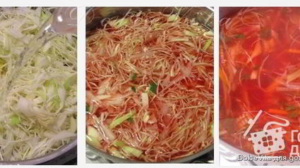 борщ-пюре без масла