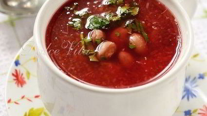 борщ-пюре без масла