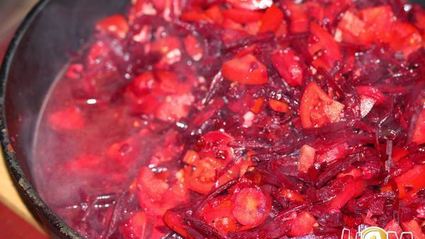 борщ с баклажанами