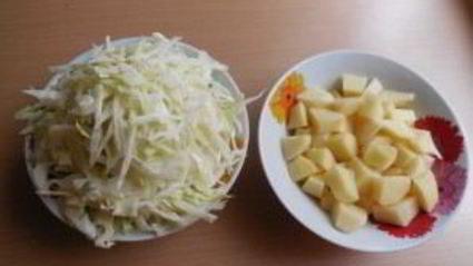 борщ с фасолью и мясом