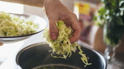 борщ с фасолью