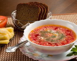 Борщ с картофелем