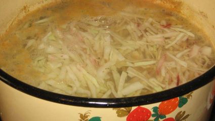 борщ с томатной пастой