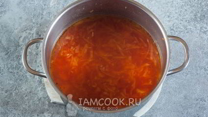 борщ со свининой