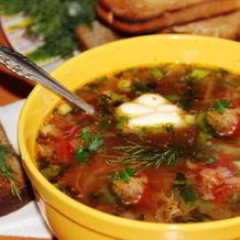 Борщ в мультиварке