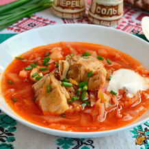 Суп с ребрышками