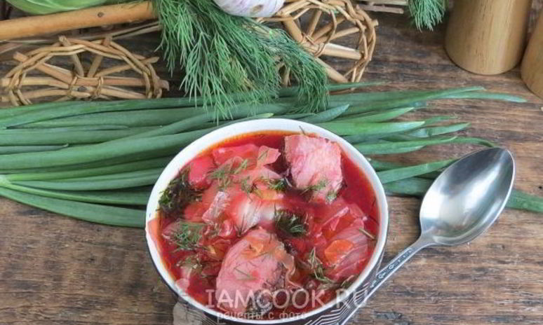 Рецепт флотского борща