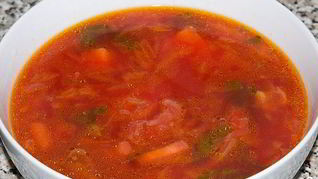 Капустный борщ