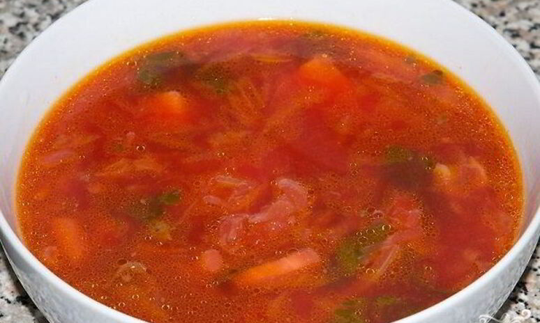 Рецепт капустного борща