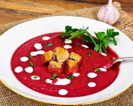 Холодный борщ-пюре