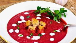 Холодный борщ-пюре