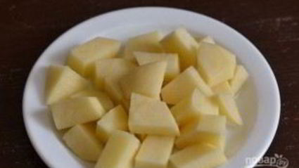 красный борщ с курицей