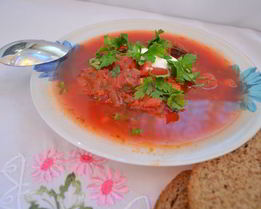 Ленивый борщ