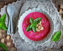 Литовский борщ — первое на охлаждение