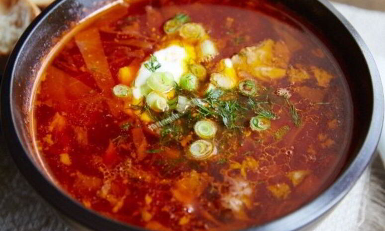 Рецепт настоящего украинского борща