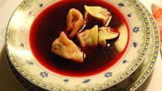 Питьевой квашенный красный борщ