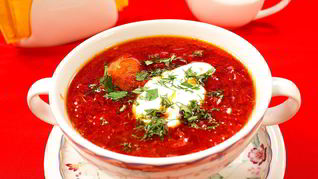 Самый красный борщ