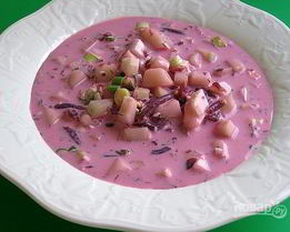 Шалтибарщай — холодный литовский борщ