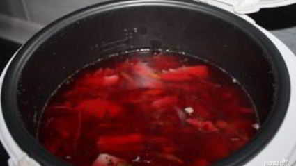 свекольный борщ