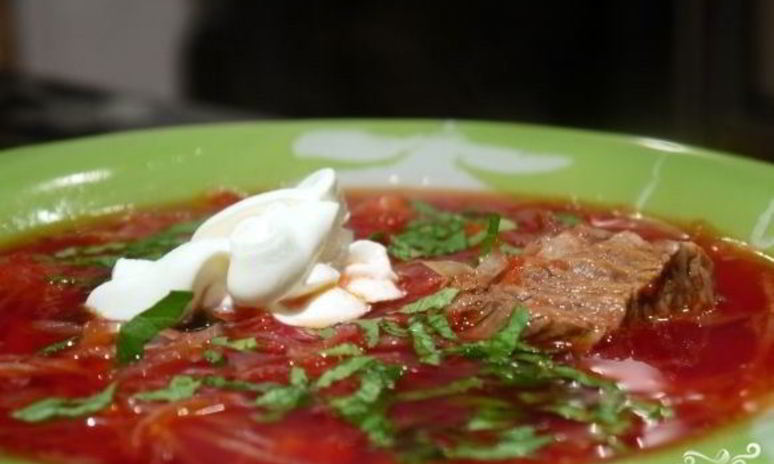 Рецепт вкусного борща с говядиной