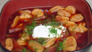 Вкусный борщ старолитовский