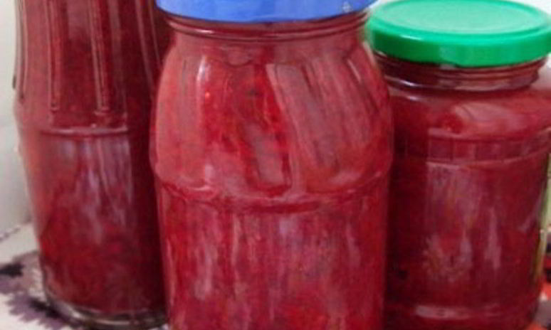 Рецепт заправки для борща из свеклы на зиму
