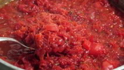 заправка для борща из свеклы на зиму