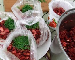 Заправка для борща замороженная