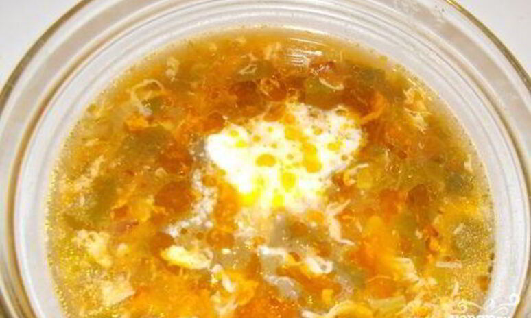 Рецепт зеленого борща со щавелем в мультиварке