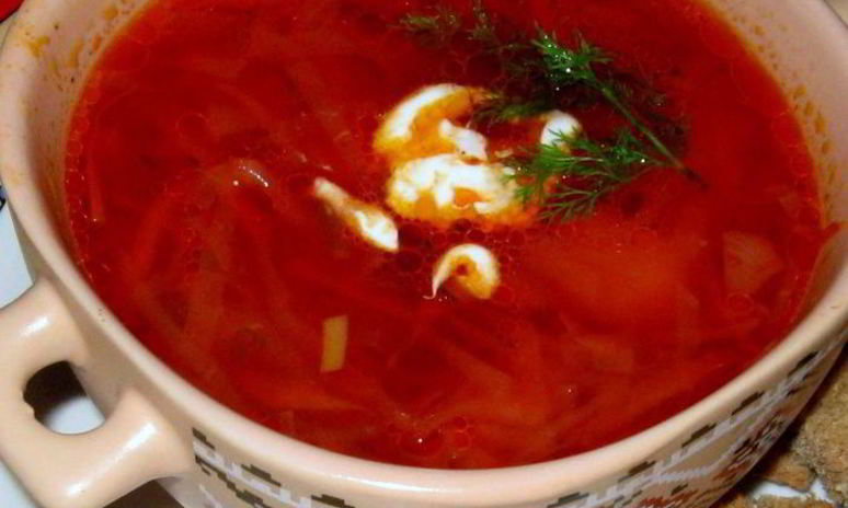 Рецепт зимнего борща
