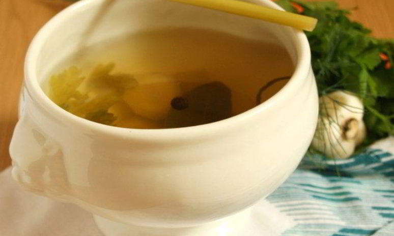 Рецепт овощного бульона