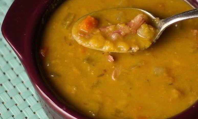 Рецепт горохового супа с копченой колбасой