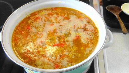 гороховый суп с копченой курицей