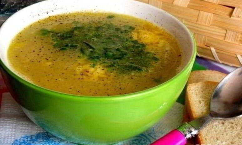 Рецепт горохового супа с копчеными ребрышками