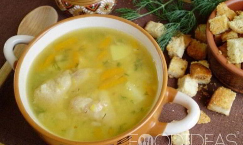 Рецепт горохового супа с курицей